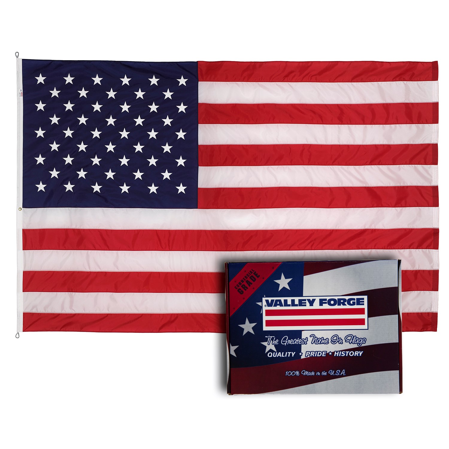 Perma-Nyl Perma-Nyl 10'x15' Nylon U.S. Flag 10221000