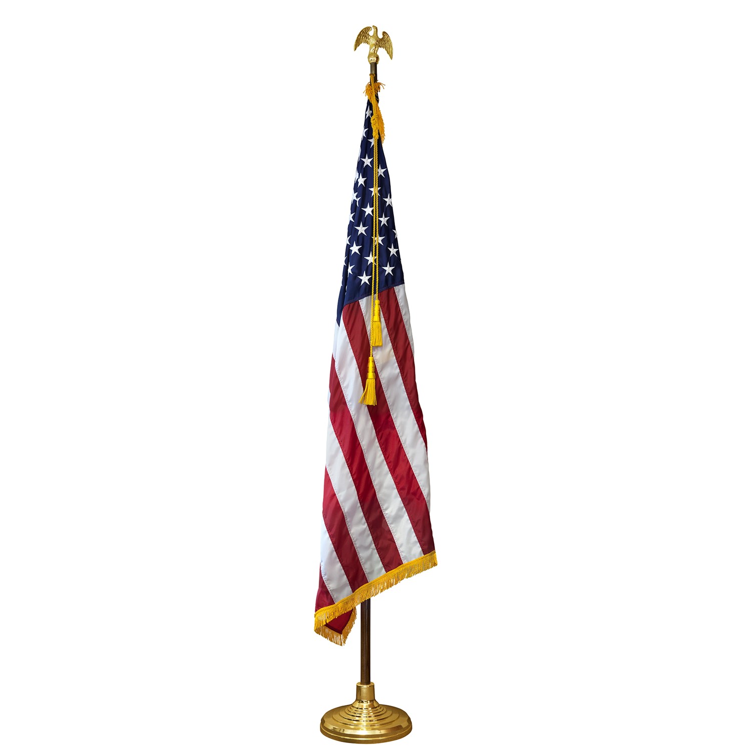 Perma-Nyl Deluxe U.S. Flag 7' Presentation Set 35241269