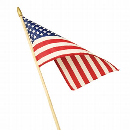 Economy Economy 12x18 Inch U.S. Stick Flag Bulk Pack USE12B