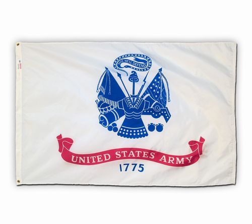 Perma-Nyl Perma-Nyl 3'x5' Nylon Army Flag - Retail Packaging USAM3