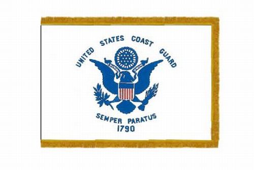 Perma-Nyl Perma-Nyl 4'x6' Nylon Indoor Coast Guard Flag 46246940