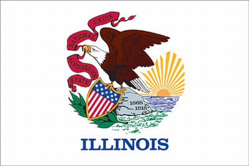 Spectrapro Spectrapro 4'x6' Polyester Illinois Flag 46332130