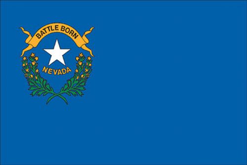 Spectrapro Spectrapro 3'x5' Polyester Nevada Flag 35332280