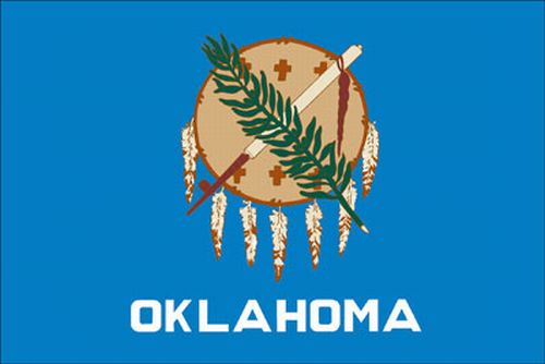 Spectrapro Spectrapro 4'x6' Polyester Oklahoma Flag 46332360