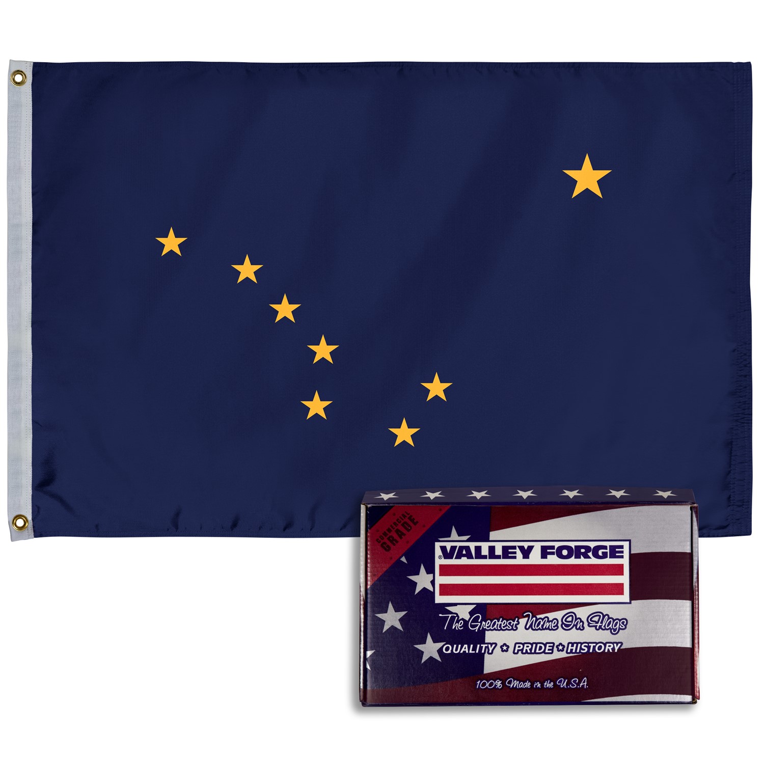 Spectramax Spectramax 2'x3' Nylon Alaska State Flag 23222020