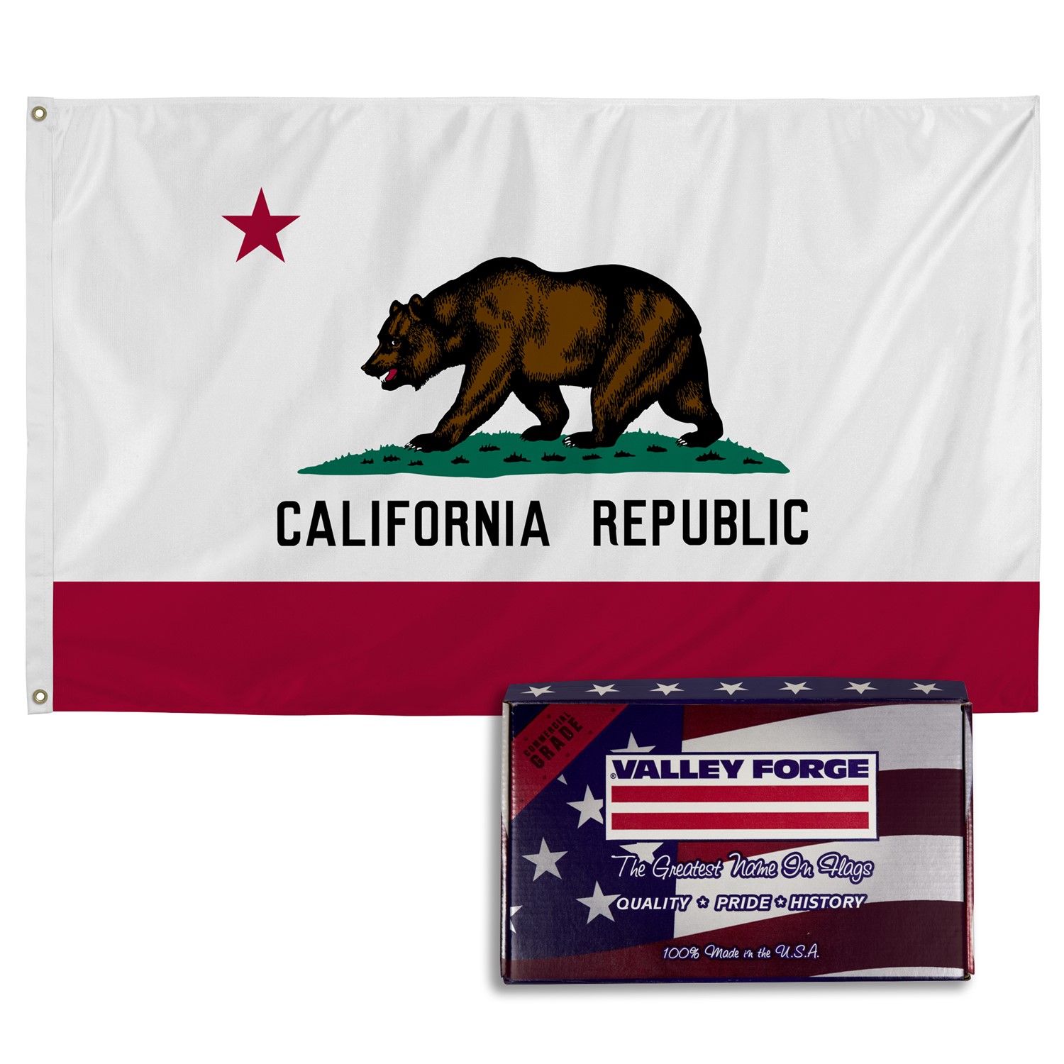 Spectramax Spectramax 3'x5' Nylon California Flag 35232050