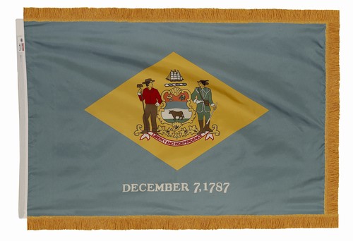 Spectramax Spectramax 3'x5' Nylon Indoor Delaware Flag 35242080