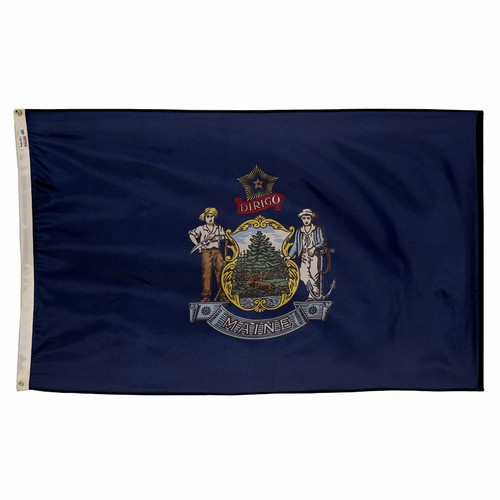 Spectramax Spectramax 6'x10' Nylon Maine Flag 60232190