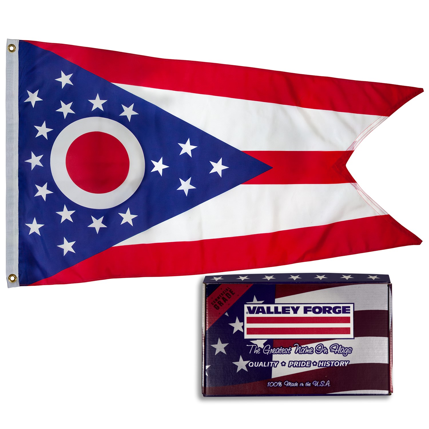 Spectramax Spectramax 3'x5' Nylon Ohio Flag 35232350