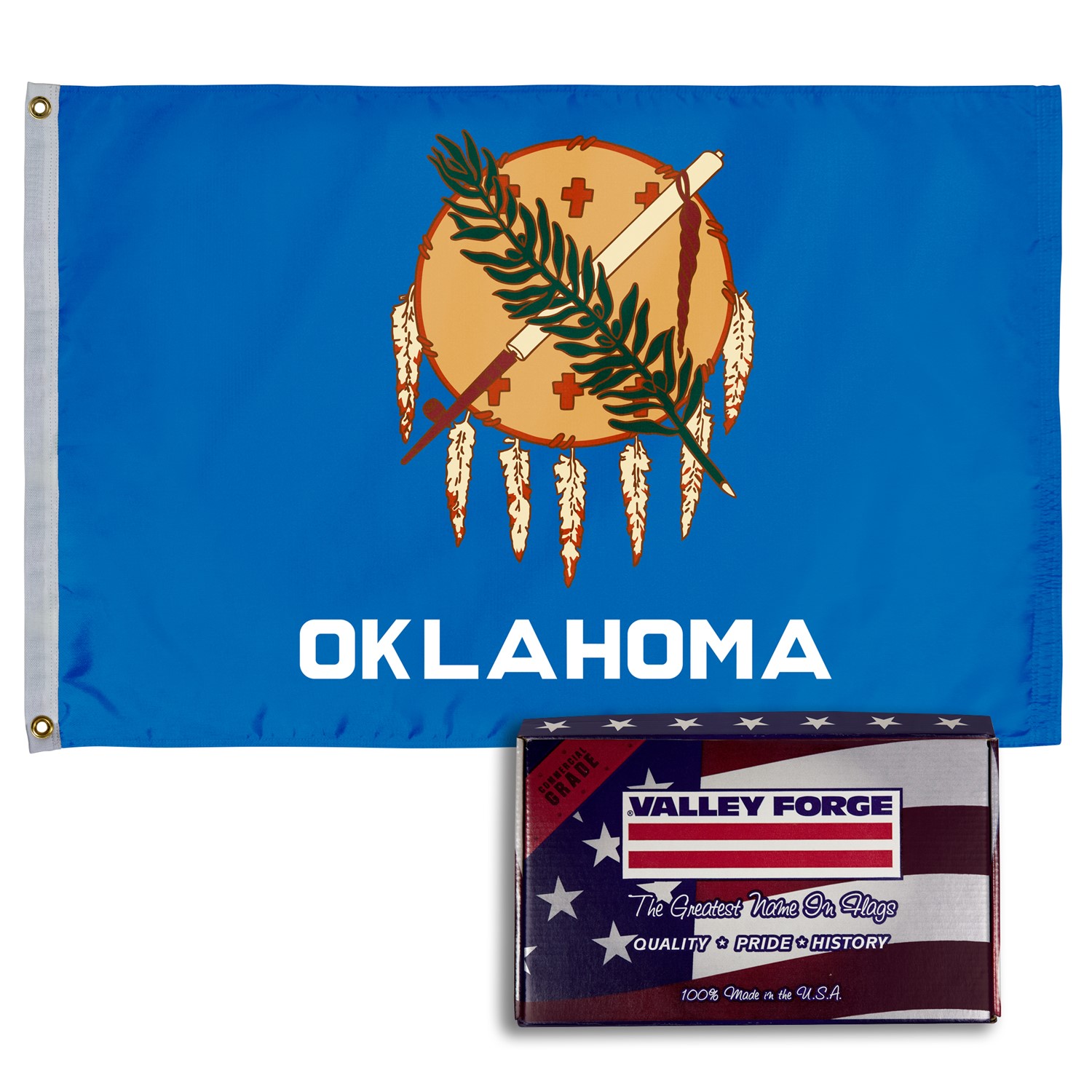 Spectramax Spectramax 2'x3' Nylon Oklahoma State Flag 23232360