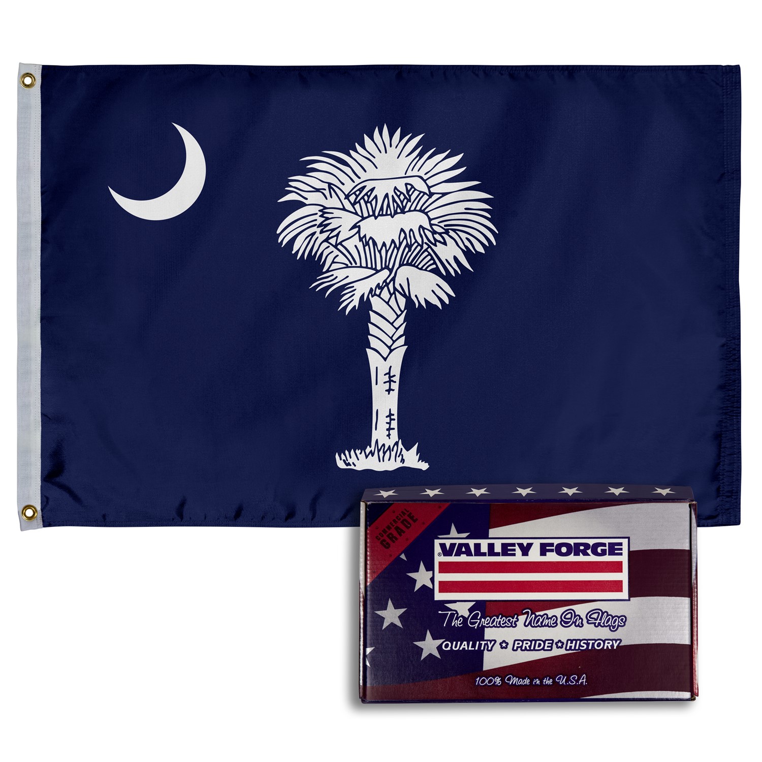 Spectramax Spectramax 2'x3' Nylon South Carolina Flag 23232400