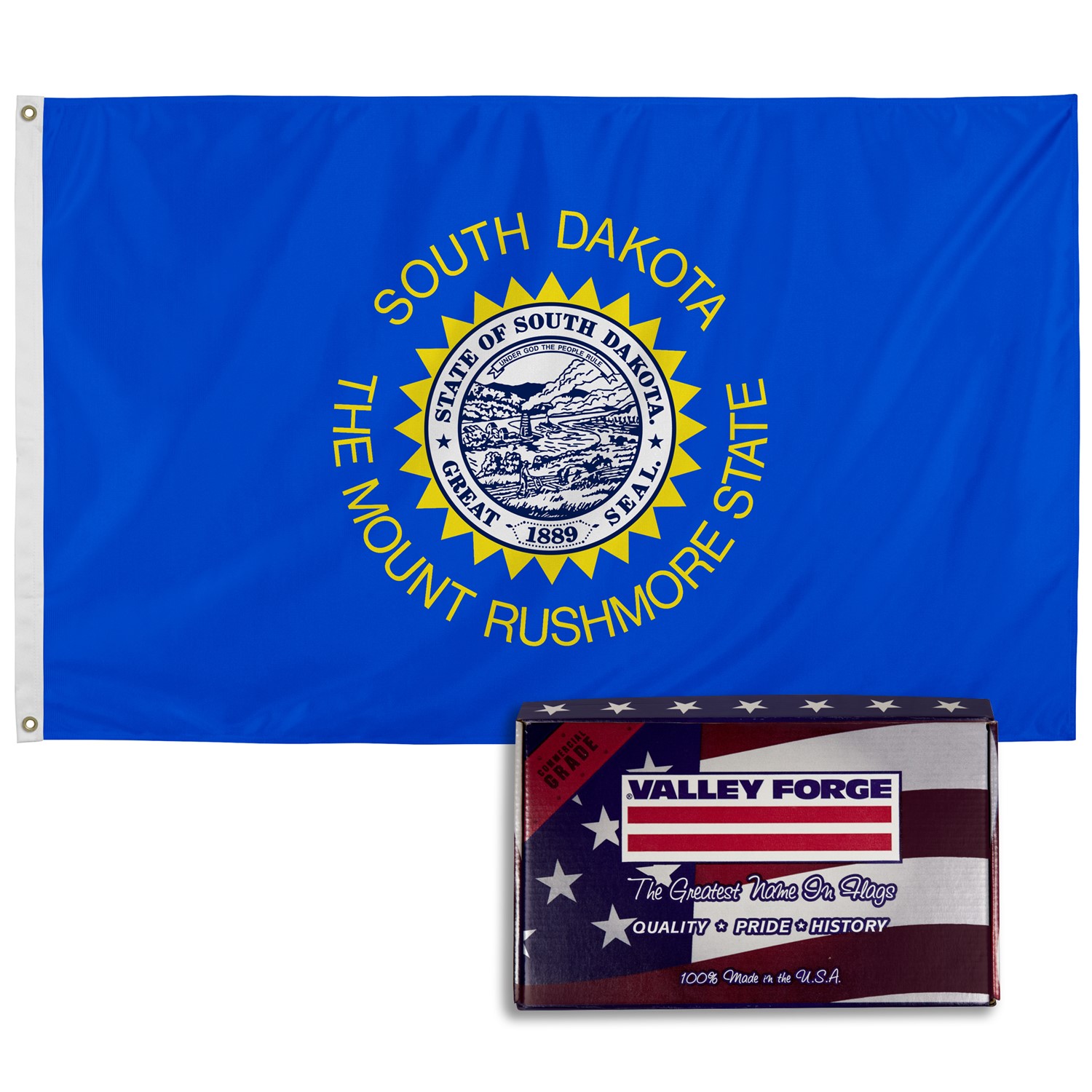 Spectramax Spectramax 3'x5' Nylon South Dakota Flag 35232410