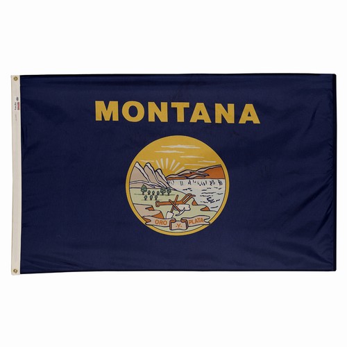 Perma-Nyl Perma-Nyl 3'x5' Montana Flag - Retail Packaging MT3
