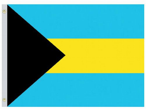 Perma-Nyl Perma-Nyl 3'x5' Nylon Bahamas Flag 35223070