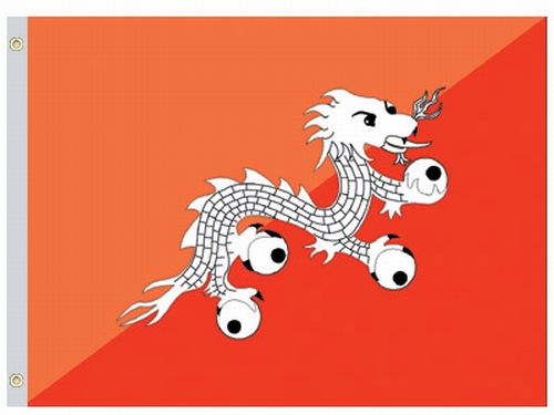 Perma-Nyl Perma-Nyl 3'x5' Nylon Bhutan Flag 35223150