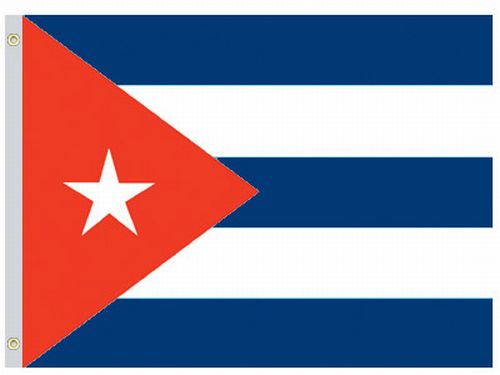 Perma-Nyl Perma-Nyl 3'x5' Nylon Cuba Flag 35223350