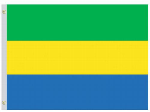 Perma-Nyl Perma-Nyl 2'x3' Nylon Gabon Flag 23223510