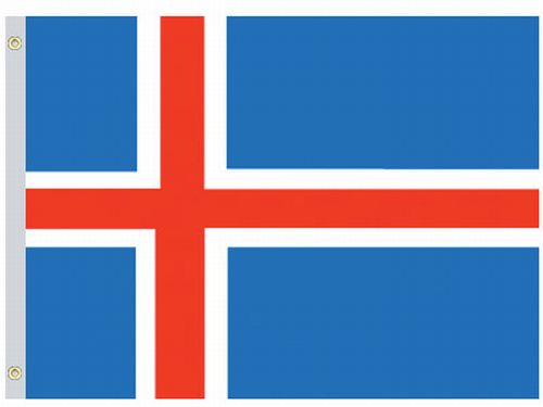 Perma-Nyl Perma-Nyl 4'x6' Nylon Iceland Flag 46223660