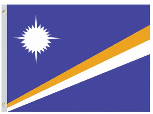 Perma-Nyl Perma-Nyl 2'x3' Nylon Marshall Islands Flag 23222590