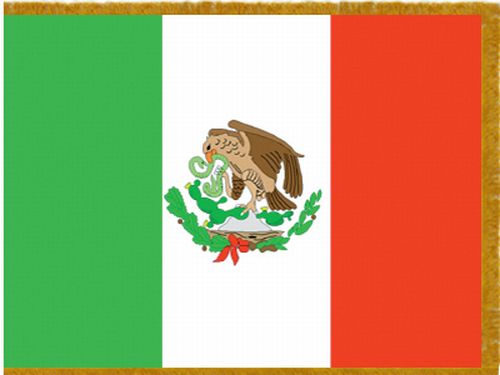 Perma-Nyl Perma-Nyl 3'x5' Nylon Indoor Mexico Flag 35243940