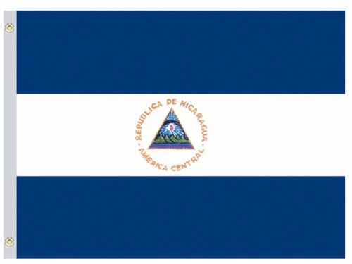 Perma-Nyl Perma-Nyl 2'x3' Nylon Nicaragua Government Flag 23224020G