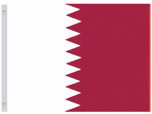 Perma-Nyl Perma-Nyl 3'x5' Nylon Qatar Flag 35224160