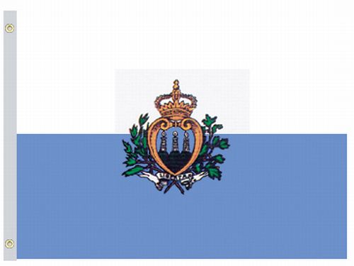 Perma-Nyl Perma-Nyl 4'x6' Nylon San Marino Government Flag 46224650G