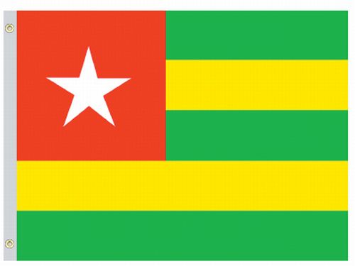 Perma-Nyl Perma-Nyl 3'x5' Nylon Togo Flag 35224430