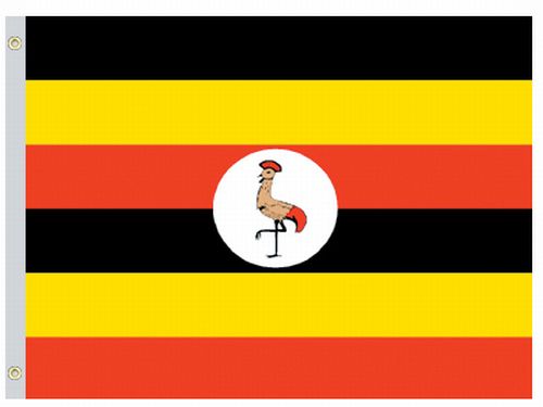Perma-Nyl Perma-Nyl 3'x5' Nylon Uganda Flag 35224470