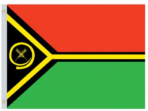 Perma-Nyl Perma-Nyl 5'x8' Nylon Vanuatu Flag 58224540