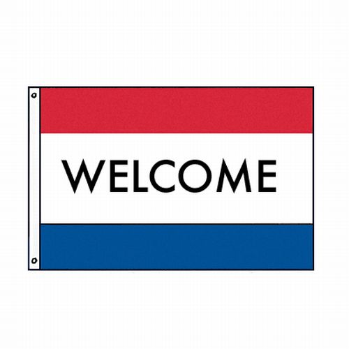 Perma-Nyl 3'x5' Polyester WELCOME Flag 35236100