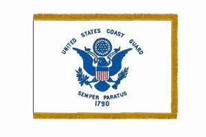 Perma-Nyl Perma-Nyl 4'x6' Nylon Indoor Coast Guard Flag 46246940