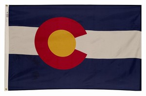 Spectramax Spectramax 5'x8' Nylon Colorado Flag 58222060