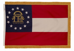 Spectramax Spectramax 4'x6' Nylon Indoor Georgia Flag 46242700