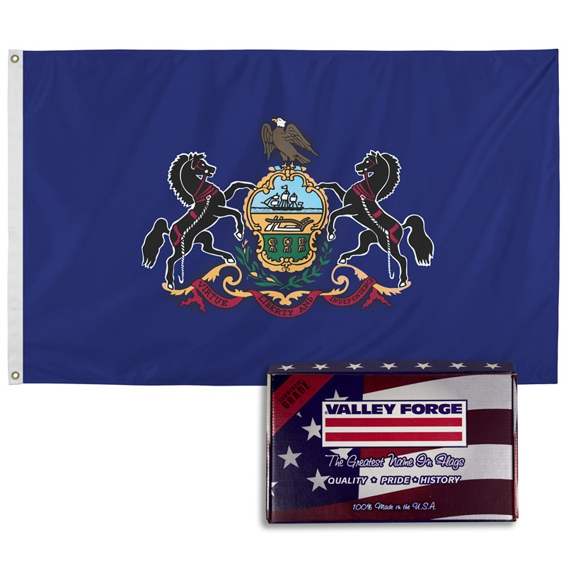 Spectramax Spectramax 3'x5' Nylon Pennsylvania Flag 35232380