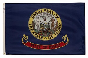 Perma-Nyl Perma-Nyl 3'x5' Idaho Flag - Retail Packaging ID3