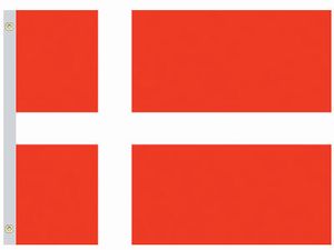 Perma-Nyl Perma-Nyl 3'x5' Nylon Denmark Flag 35223390