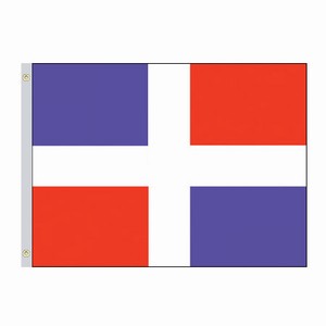 Perma-Nyl Perma-Nyl 2'x3' Nylon Dominican Republic Civil Flag 23223420