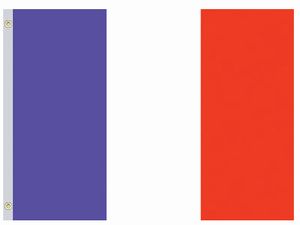 Perma-Nyl Perma-Nyl 5'x8' Nylon France Flag 58223500