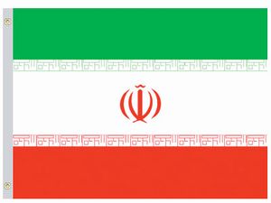 Perma-Nyl Perma-Nyl 3'x5' Nylon Iran Flag 35223690