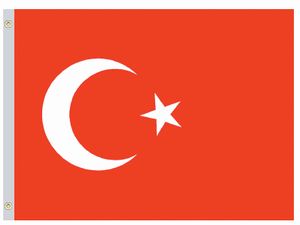 Perma-Nyl Perma-Nyl 5'x8' Nylon Turkey Flag 58224460