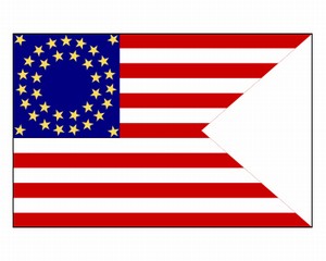 Perma-Nyl Perma-Nyl 3'x5' Nylon Cavalry Guidon Flag 35221920
