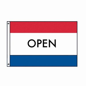 Perma-Nyl 3'x5' Polyester OPEN Flag 35236105