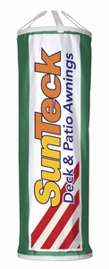 60x28 Inch Printed Nylon Custom 360 Pole Banner PB360N