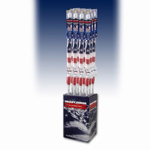 12 Piece Spinning Pole U.S. Flag Kit Display 99012