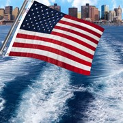 Perma-Nyl Perma-Nyl 2 1/2'x4' Nylon U.S. Flag 24211000 View 2