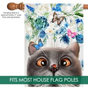 Toland Home Garden Spring Ladybug Cat House Flag 2810158 View 3