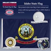 Perma-Nyl Perma-Nyl 3'x5' Idaho Flag - Retail Packaging ID3 View 4