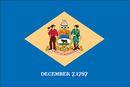 Spectrapro 5'x8' Polyester Delaware Flag
