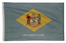 Spectramax 5'x8' Nylon Delaware Flag